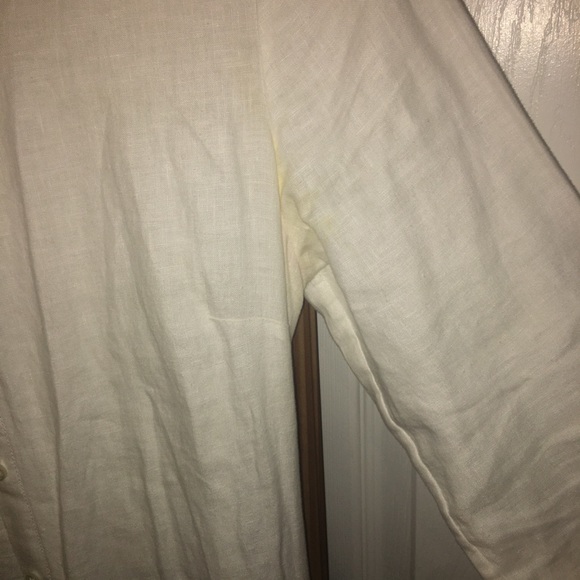 Linen Saks high low dress. - Picture 5 of 8